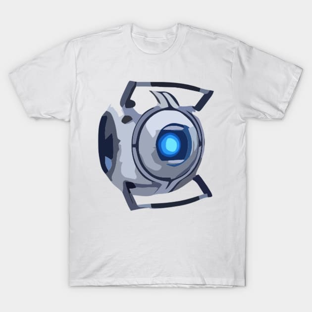 Wheatley Portal Painting T-Shirt by gktb